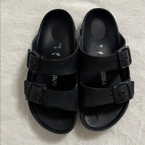 Birkenstock Kids Shoes in Brown and Black - Picture 8 of 15
